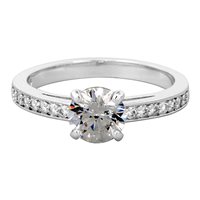 Ring Swarovski Woman Attract in Steel Cristallo 5032921-15 - 5032921-15